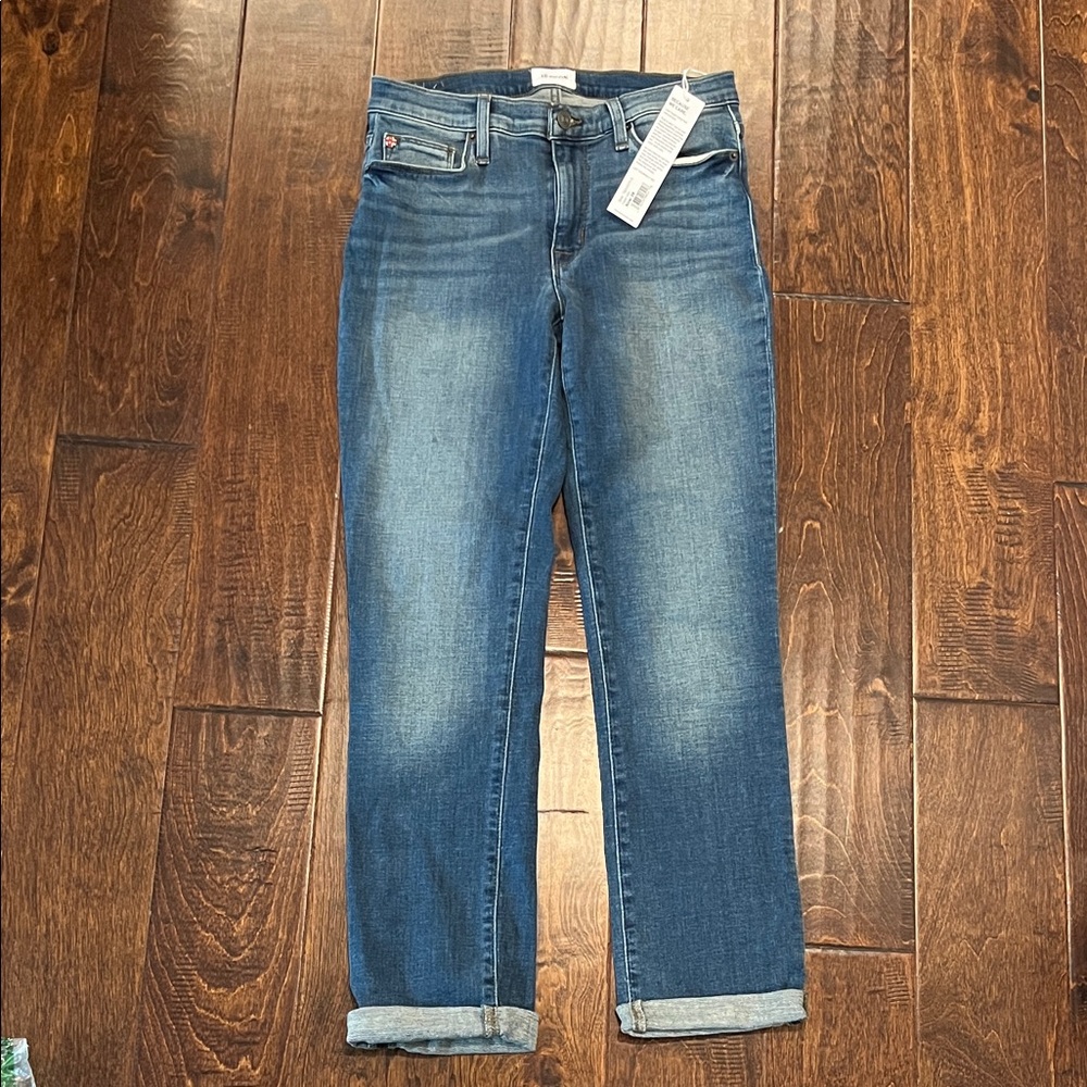 Hudson Natalie Midrise Straight Crop